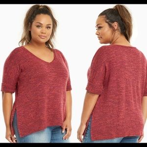 On sale! Torrid short sleeve split side